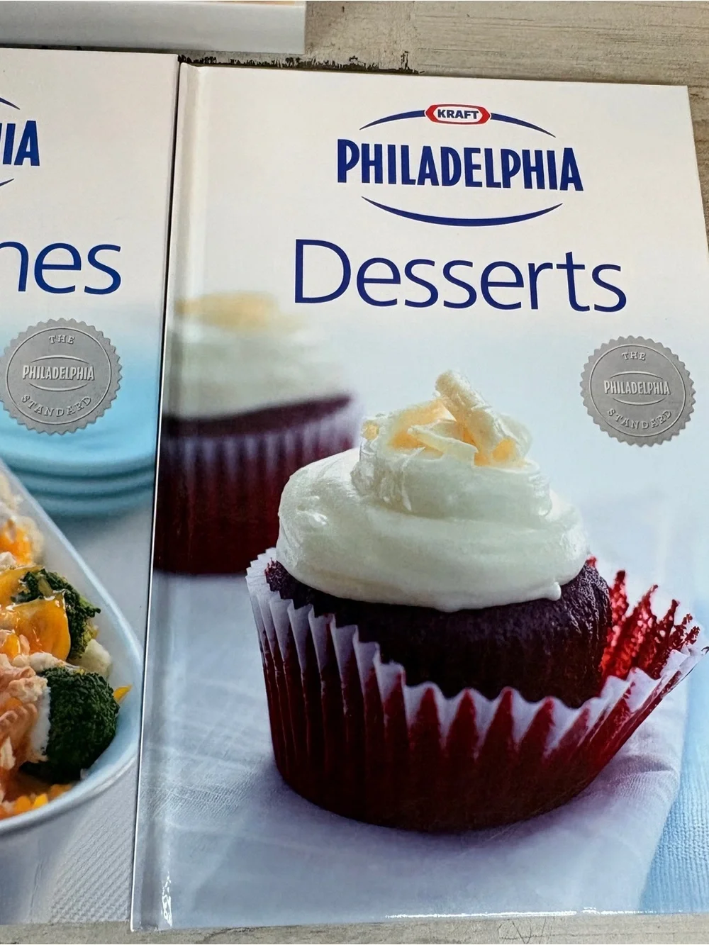 Lot Of 5 Books Philadelphia Cream Cheese Desserts Appetizers Entrees Sides Meal